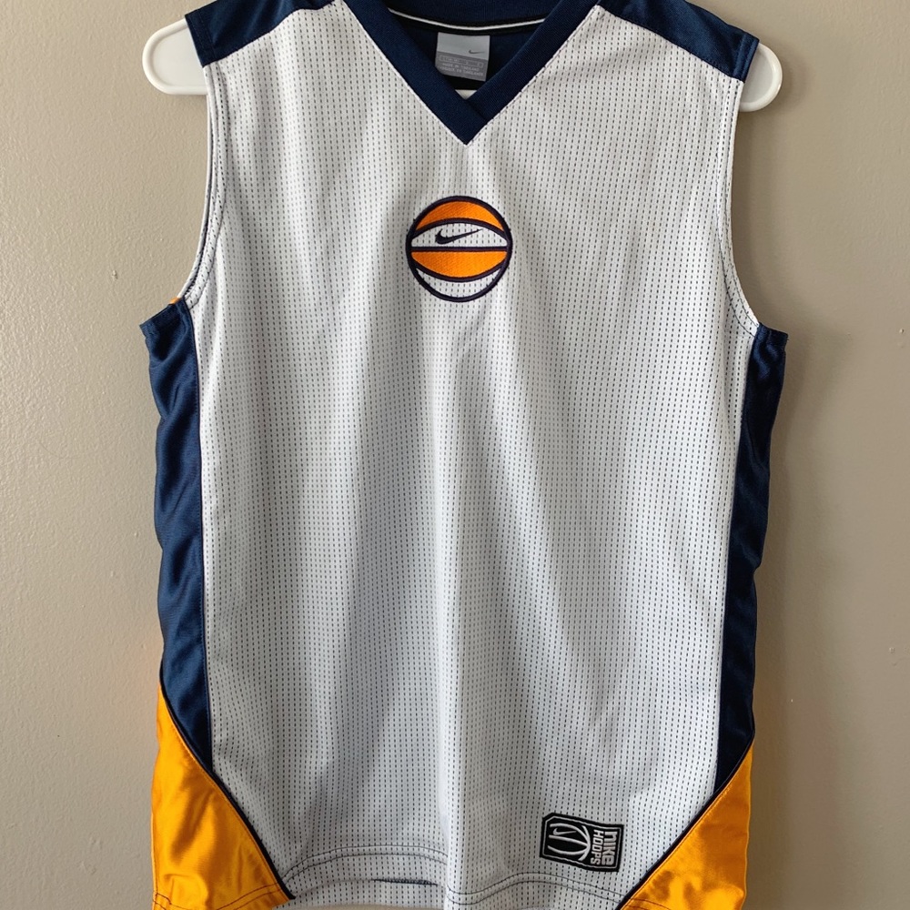 Vintage Y2K Nike Hoops Jersey Tank Boys Large